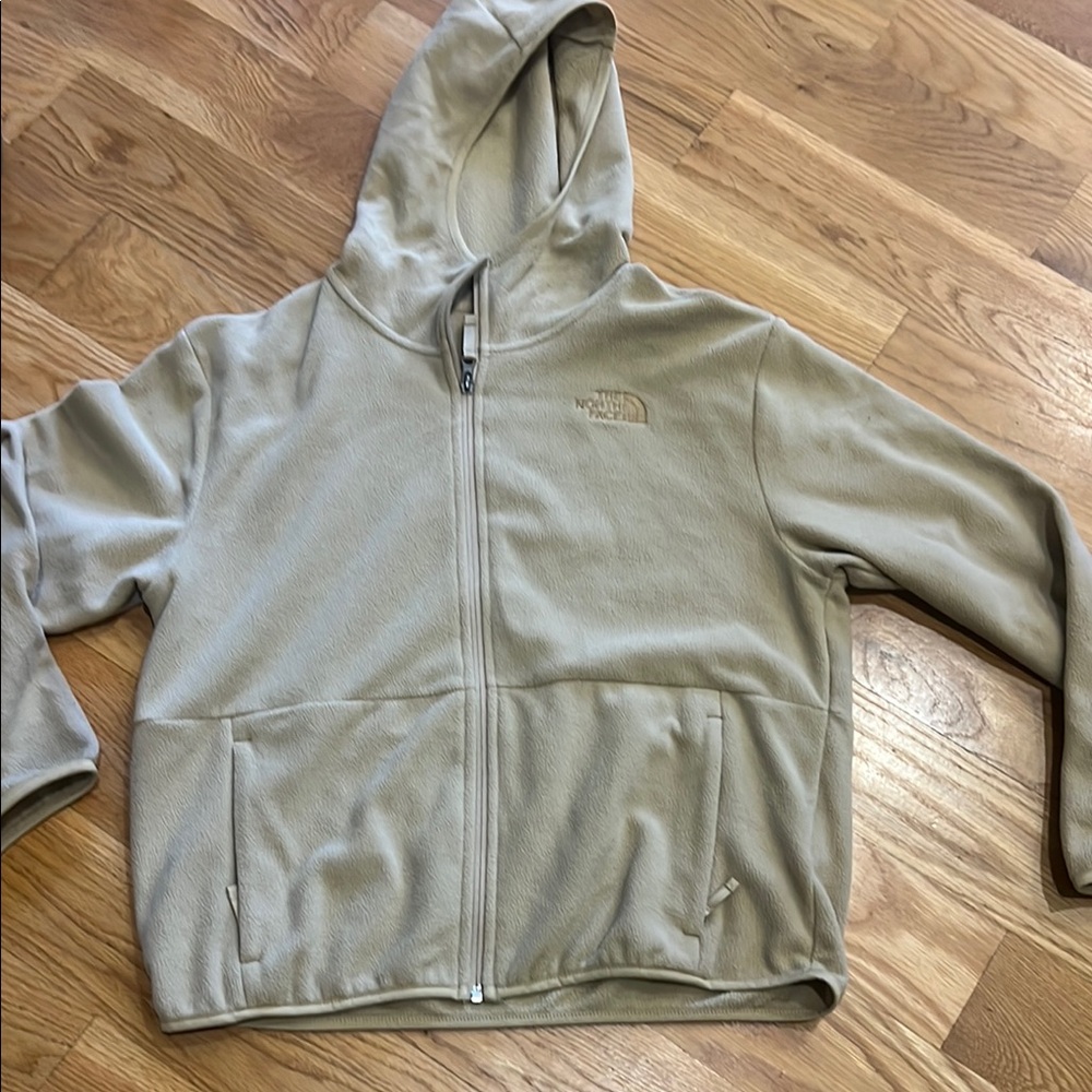 The North Face Tan Fleece Hoodie